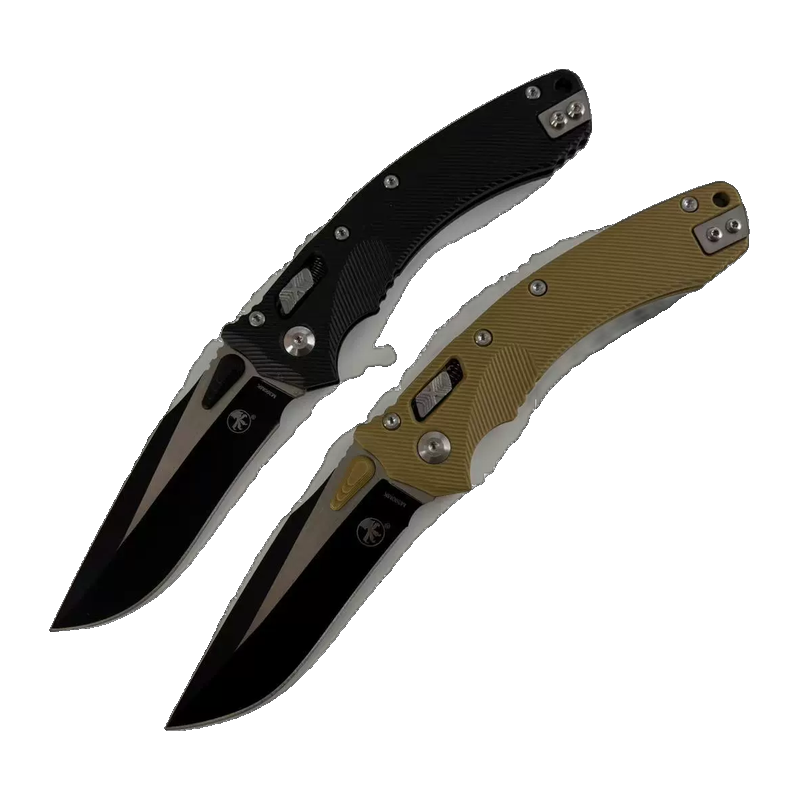 Outdoor Camping Folding Pocket Knife - Two-Color Compact Utility Tool - Style 9608 Outdoor Camping Folding Pocket Knife - Two-Color Compact Utility Tool - Style 9608