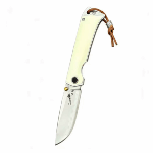 Outdoor EDC Folding Pocket Knife - Ivory Handle Compact Utility Tool - Style 9892