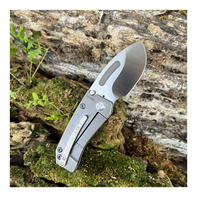 EDC Outdoor Folding Pocket Knife - Silver Mini Clip Utility Tool - Style 8831 EDC Outdoor Folding Pocket Knife - Silver Mini Clip Utility Tool - Style 8831