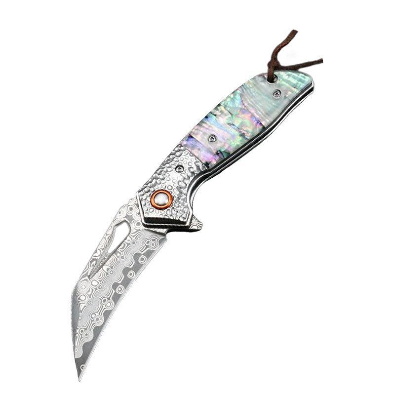 GT989 Damascus Swiss Knife Folding Knife Outdoor Fruit Knife Pocket Knife Camping Color Shell Folding Knife GT989 Damascus Swiss Knife Folding Knife Outdoor Fruit Knife Pocket Knife Camping Color Shell Folding Knife