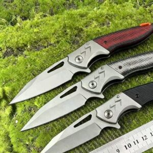 Three Piece Outdoor EDC Folding Knife Set