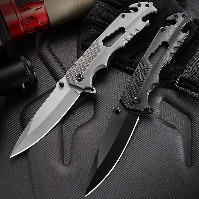 Two Piece Outdoor EDC Folding Knife Set Two Piece Outdoor EDC Folding Knife Set