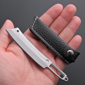 Slim Outdoor EDC Utility Knife with Sheath