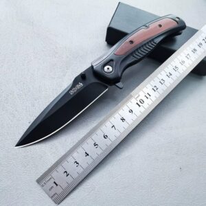 Black Outdoor EDC Folding Knife