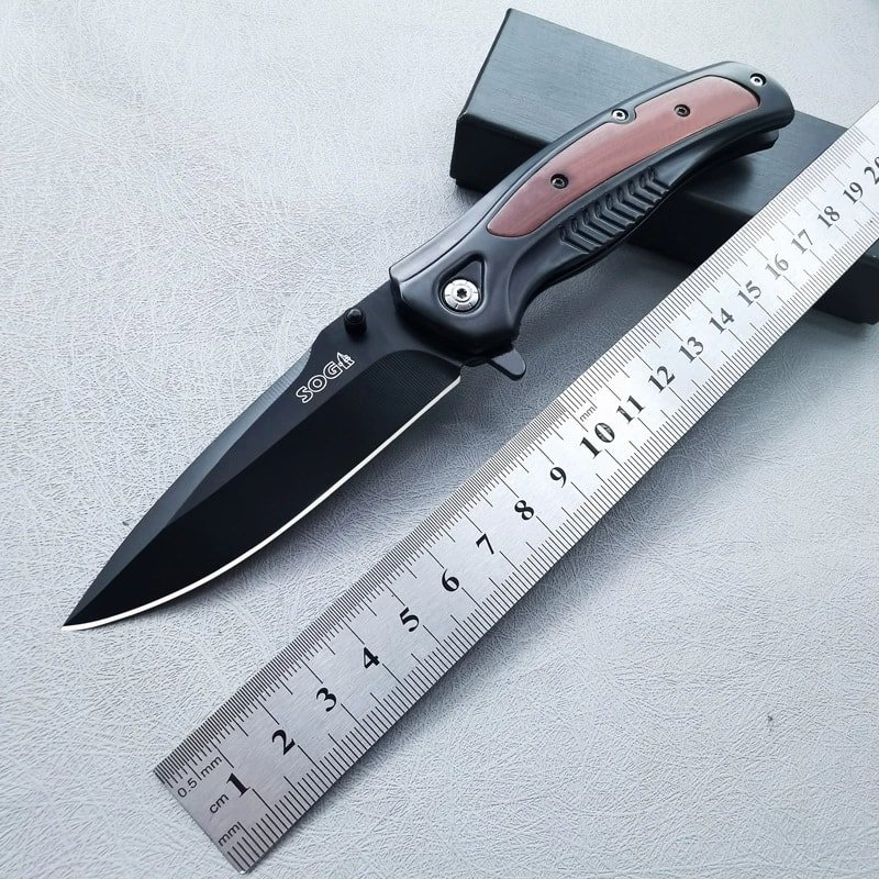 Black Outdoor EDC Folding Knife Black Outdoor EDC Folding Knife