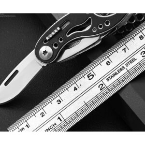 Black Outdoor EDC Folding Utility Knife