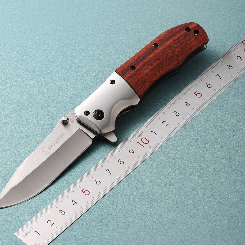 Wood Handle Outdoor EDC Folding Knife Wood Handle Outdoor EDC Folding Knife