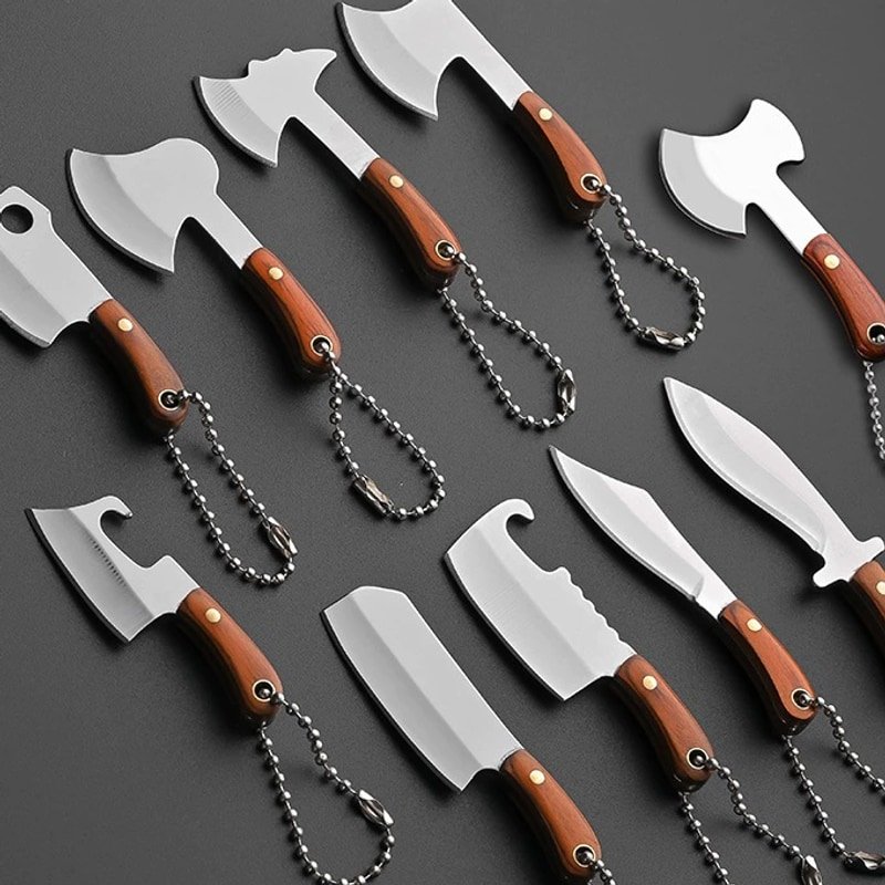 Mini Wood Handle Utility Knife Set Mini Wood Handle Utility Knife Set