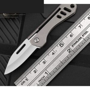 Compact Stainless Outdoor Utility Folding Knife
