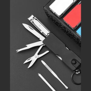 Colour Keychain Outdoor Utility Multi-Tool Knife Set