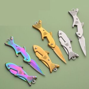 Colour Fish Outdoor Utility Folding Knife Set