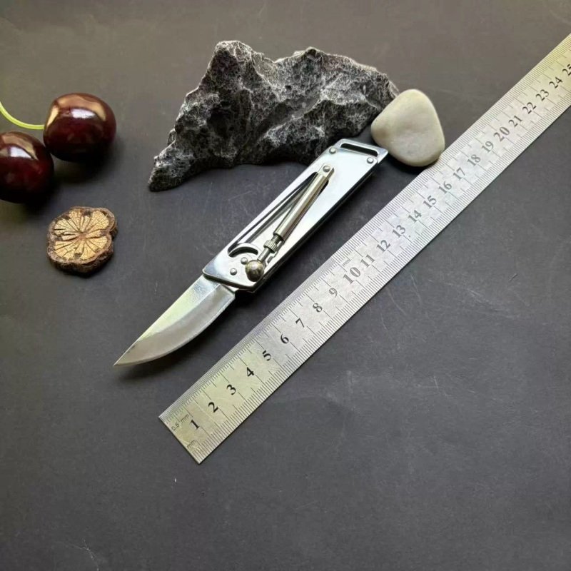Silver Clip Outdoor Utility Folding Knife Silver Clip Outdoor Utility Folding Knife