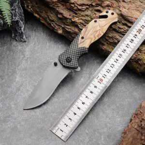 Camouflage Handle Outdoor EDC Folding Knife