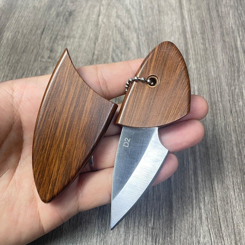 Mini Wood Handle Outdoor EDC Folding Knife Mini Wood Handle Outdoor EDC Folding Knife