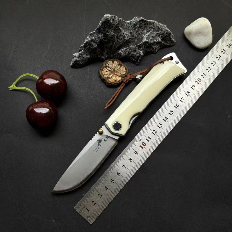 Ivory Handle Outdoor EDC Folding Knife Ivory Handle Outdoor EDC Folding Knife
