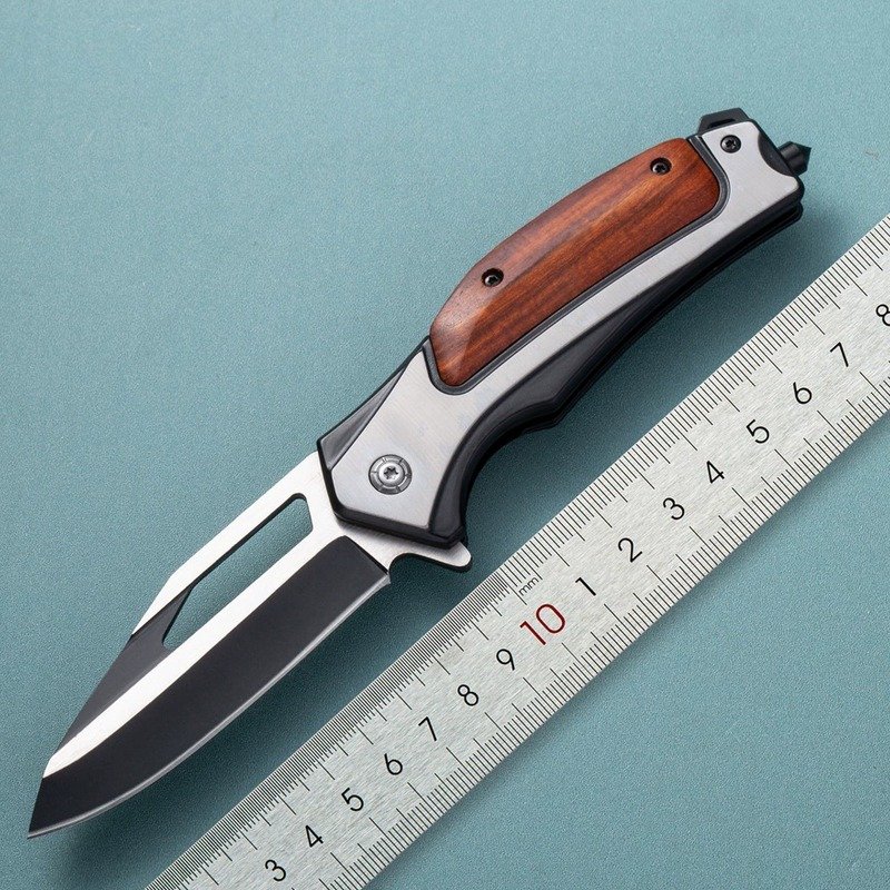 Wood Handle Outdoor EDC Folding Knife Wood Handle Outdoor EDC Folding Knife