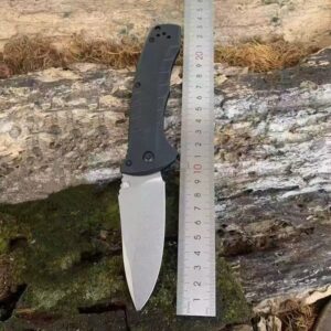 Black Handle Outdoor EDC Folding Knife