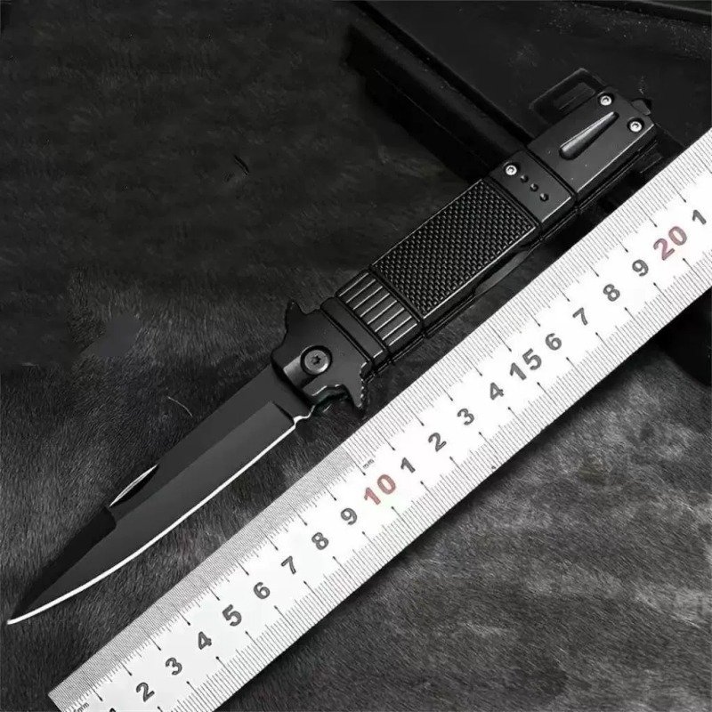 Black Outdoor EDC Folding Knife Black Outdoor EDC Folding Knife