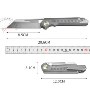 Titanium Outdoor EDC Folding Knife