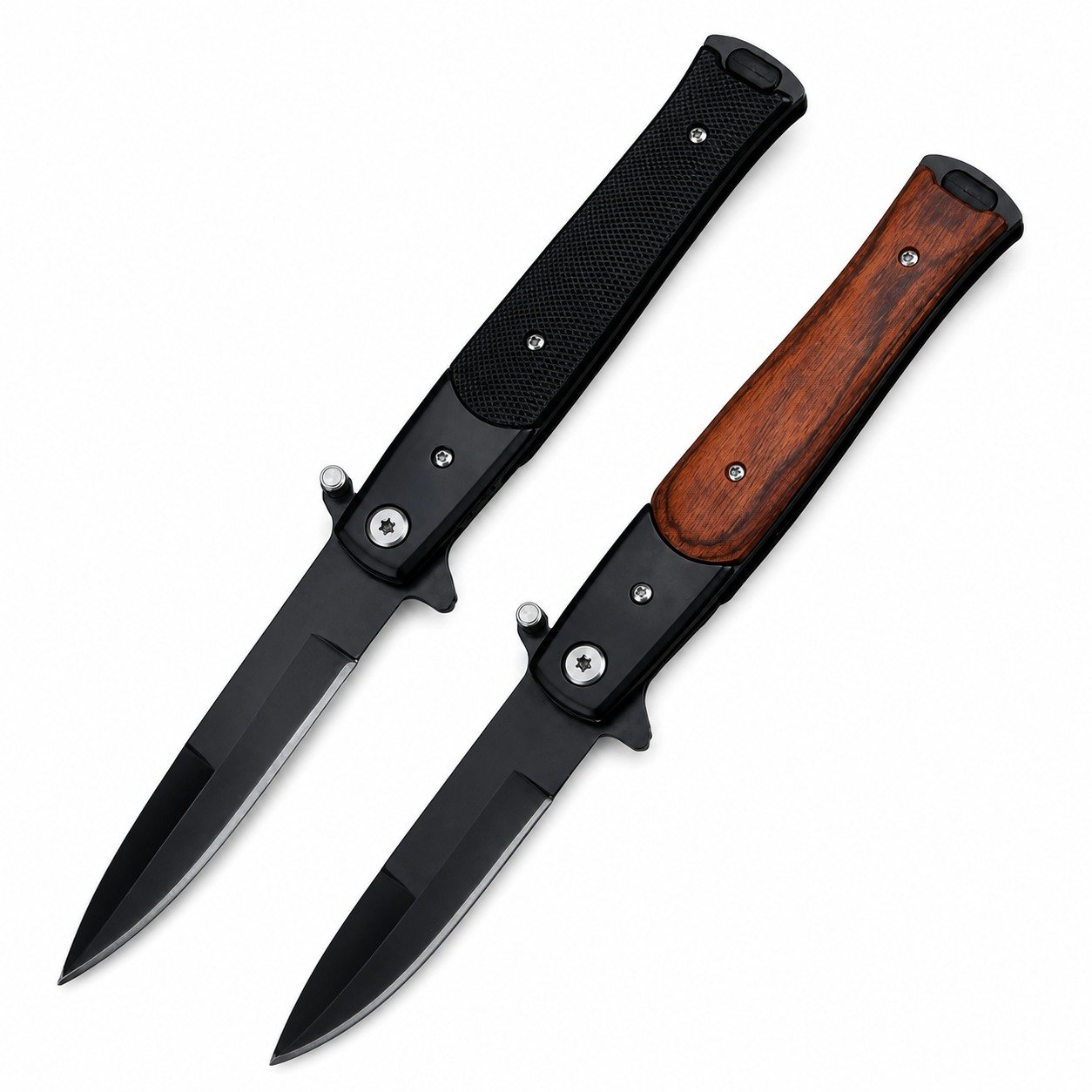 44704-main-white-clean.jpg Outdoor Folding Stiletto Knife – Swordfish Blade Survival Design