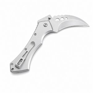 The Skeleton Scythe Was Slightly Broken Folding Knife