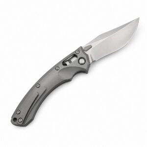 Microtech Amphibious Titanium Alloy Handle Folding Knife